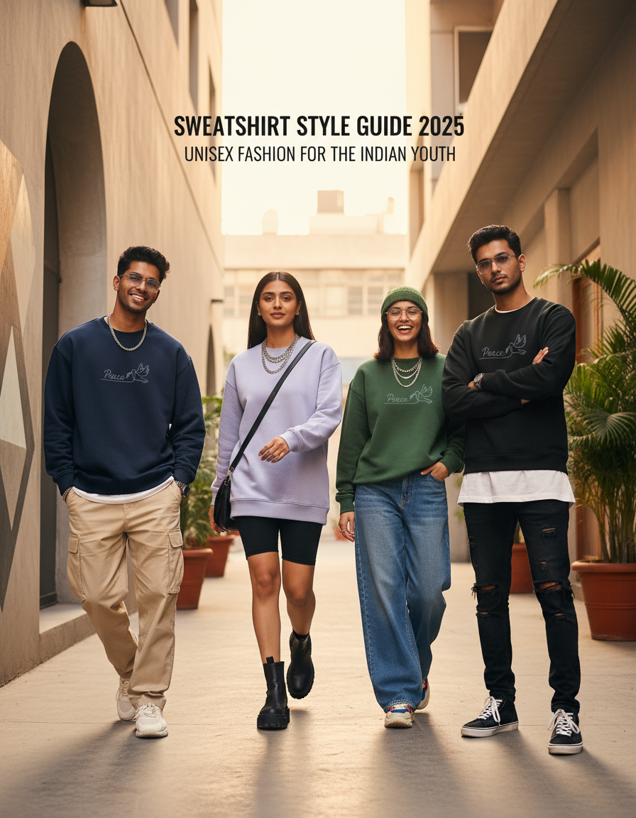 How to Style Sweatshirts in 2025: EUPHOR's Complete Streetwear Guide