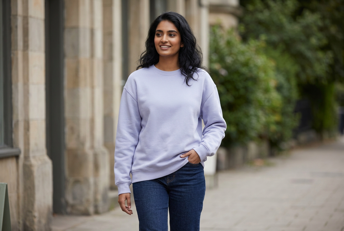 How to Style an Oversized Sweatshirt for Minimal Streetwear