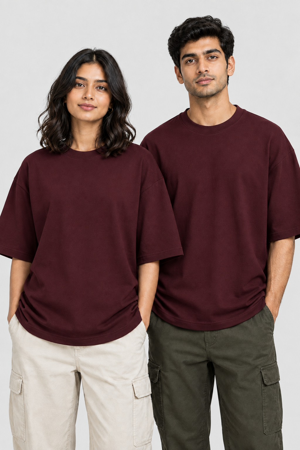 Unisex Frottee Oversized T-Shirt - Uni