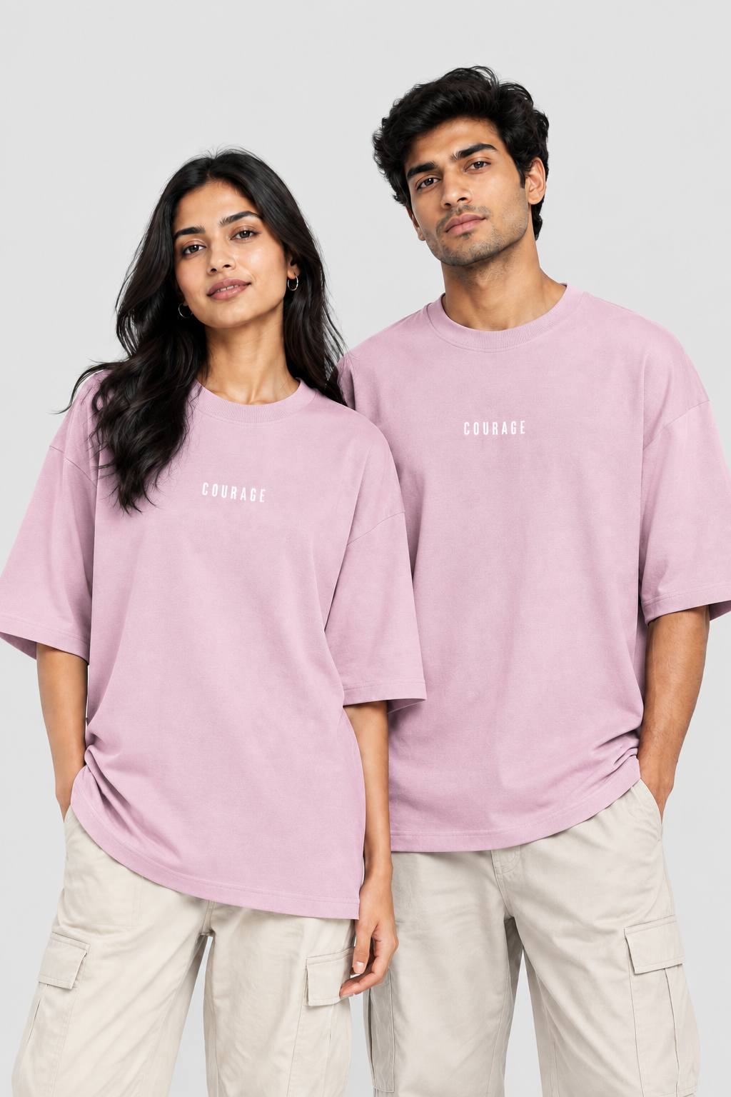 Unisex Oversized Classic T-Shirt – COURAGE