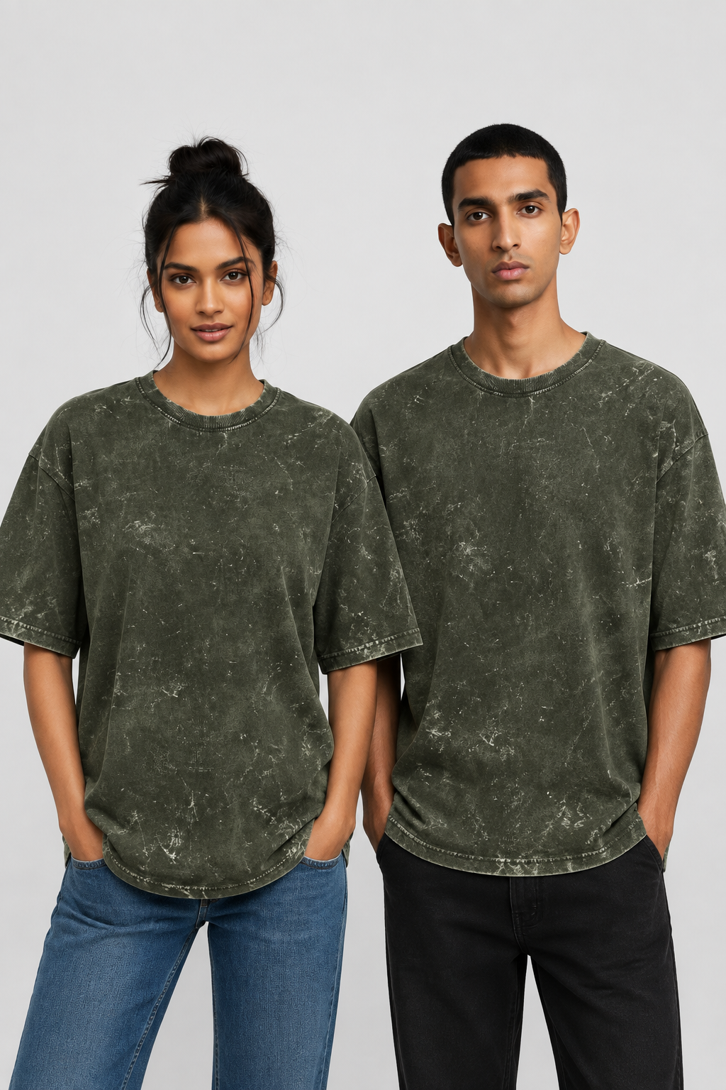 Oversized Acid Washed Unisex T-Shirt – Uni