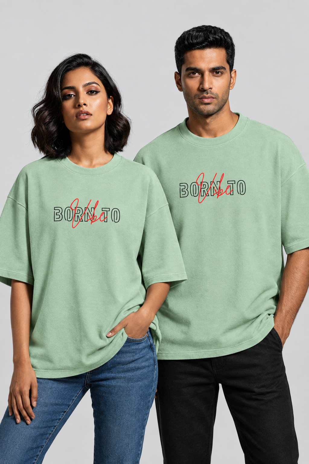 Unisex Terry Oversized T-Shirt – Born To Vibe