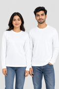 Cotton Full Sleeve T-Shirt for Men & Women – Regular Fit, 180 GSM