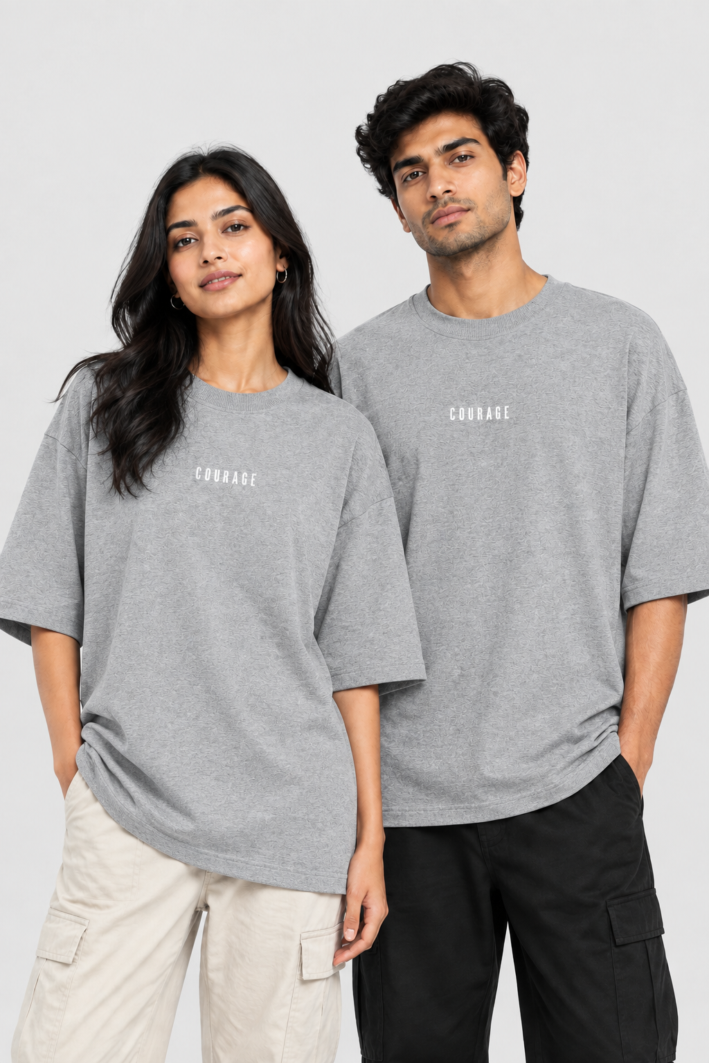 Unisex Oversized Classic T-Shirt – COURAGE