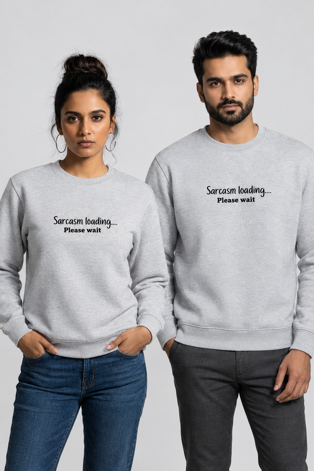 Unisex-Sweatshirt – Sarkasmus