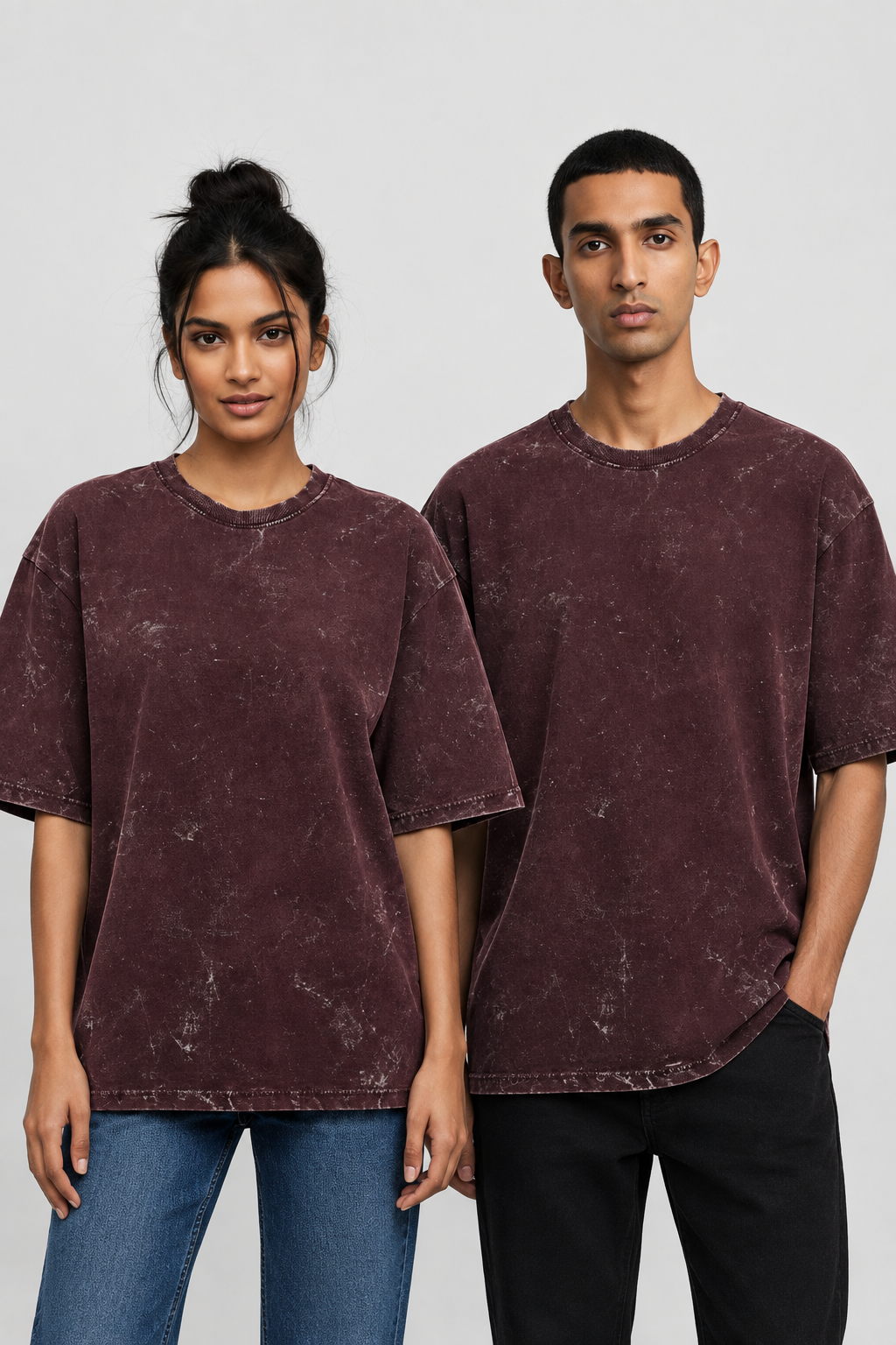 Oversized Acid Washed Unisex T-Shirt – Uni