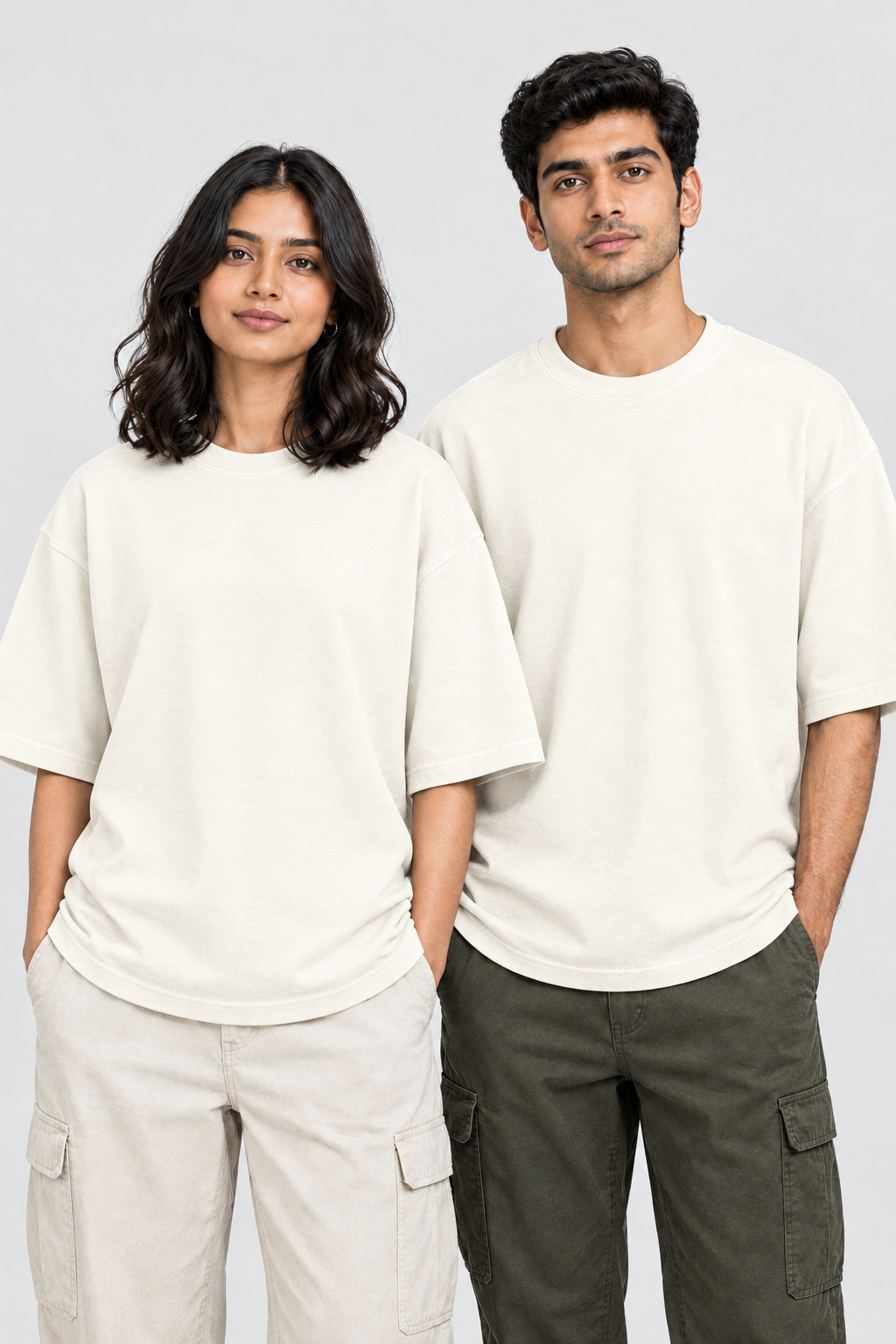 Unisex Frottee Oversized T-Shirt - Uni