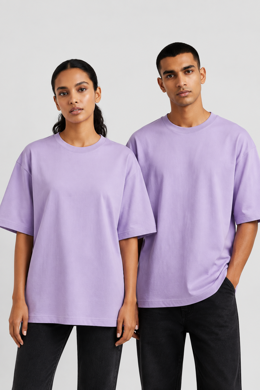Unisex Oversize Klassisches T-Shirt – Uni