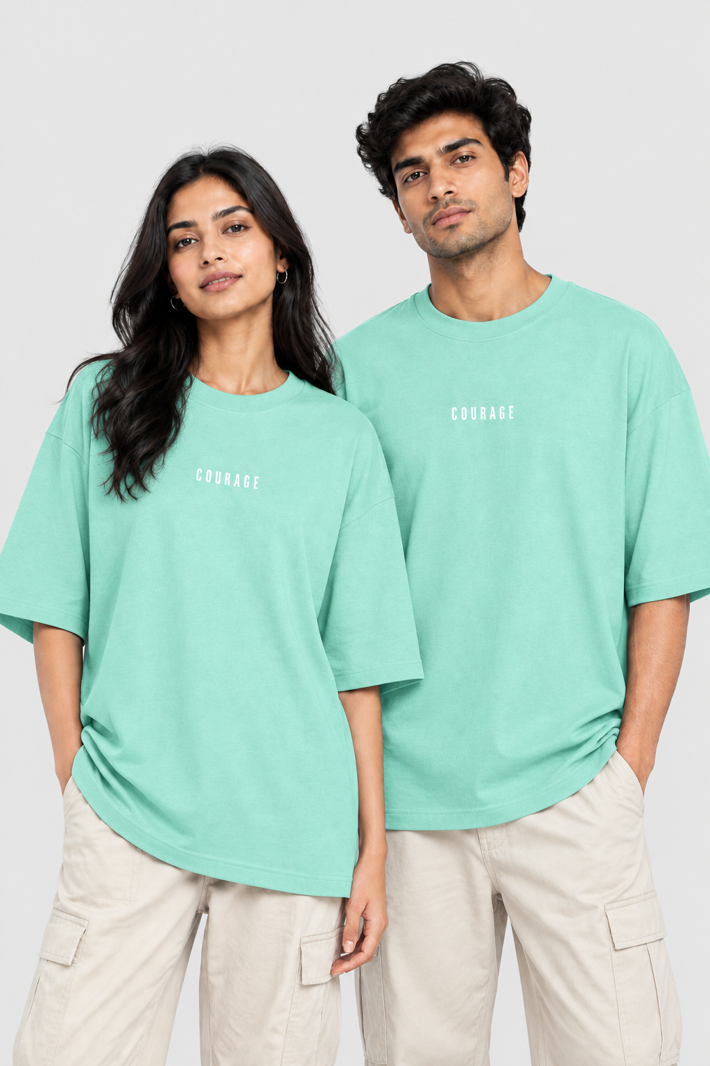 Unisex Oversized Classic T-Shirt – COURAGE