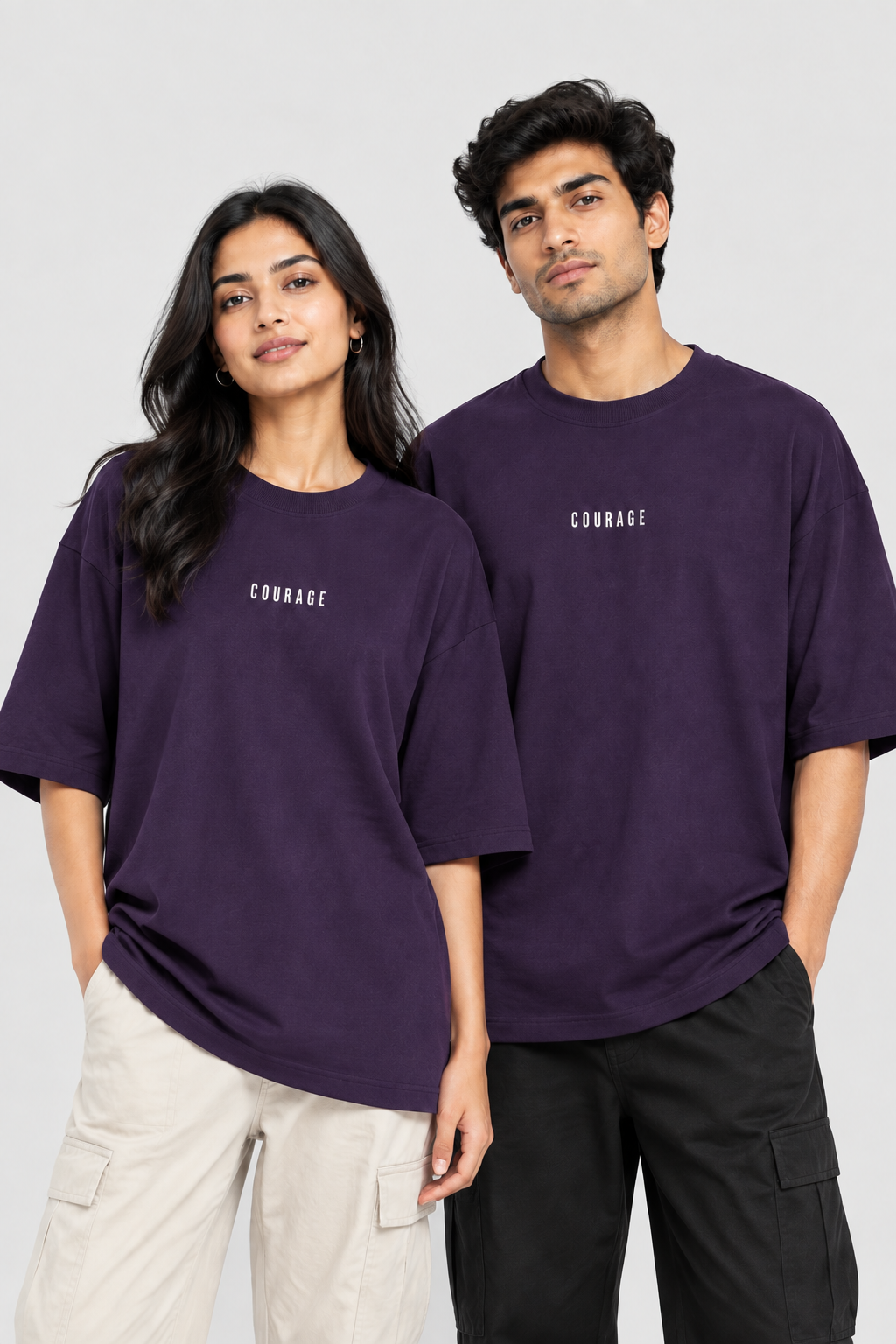 Unisex Oversized Classic T-Shirt – COURAGE