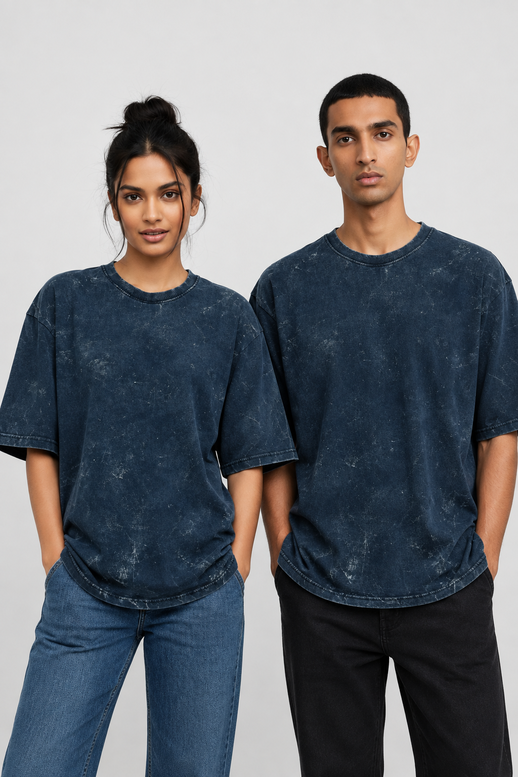Oversized Acid Washed Unisex T-Shirt – Uni