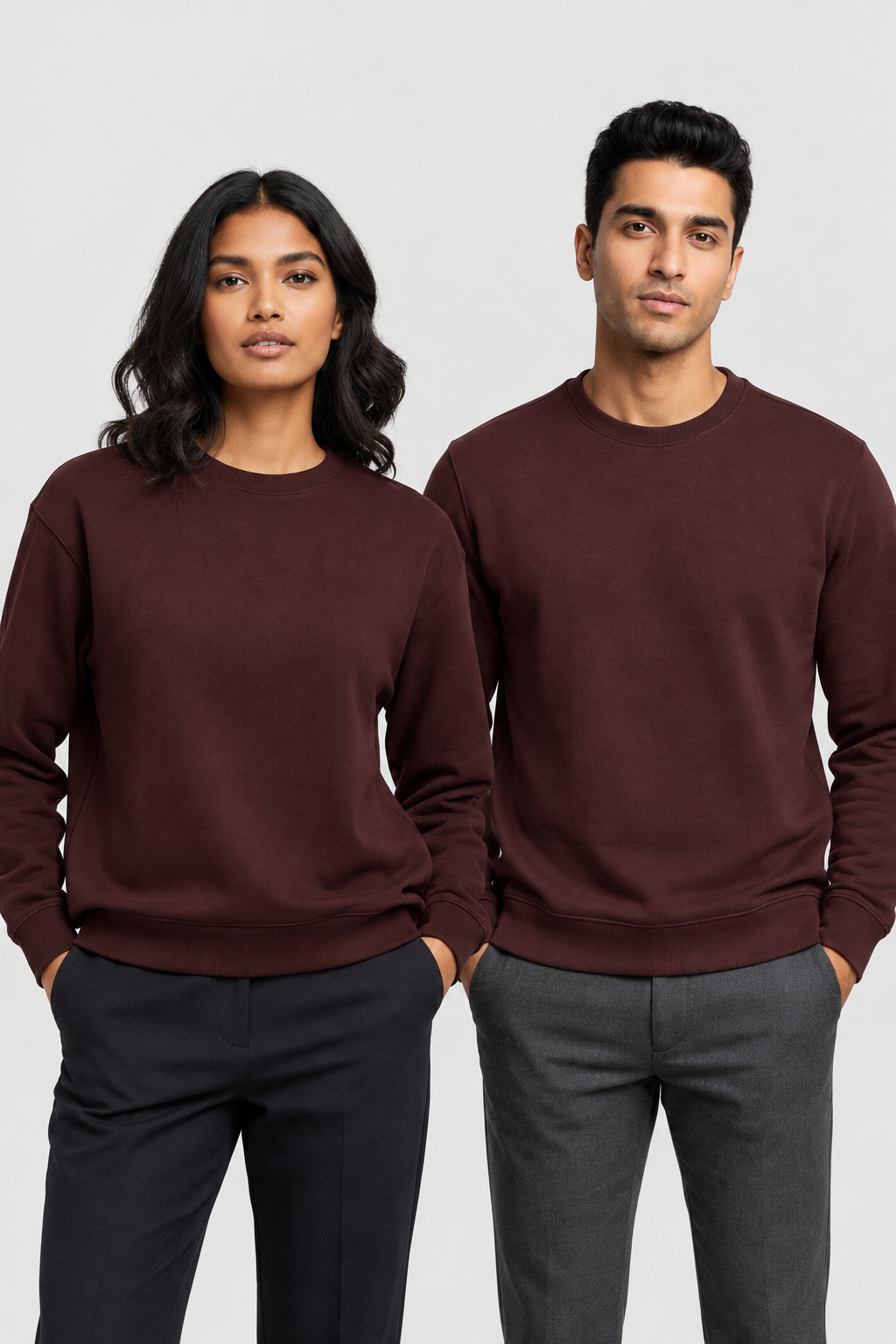 Plain Cotton Fleece Sweatshirt for Men & Women – 300 GSM