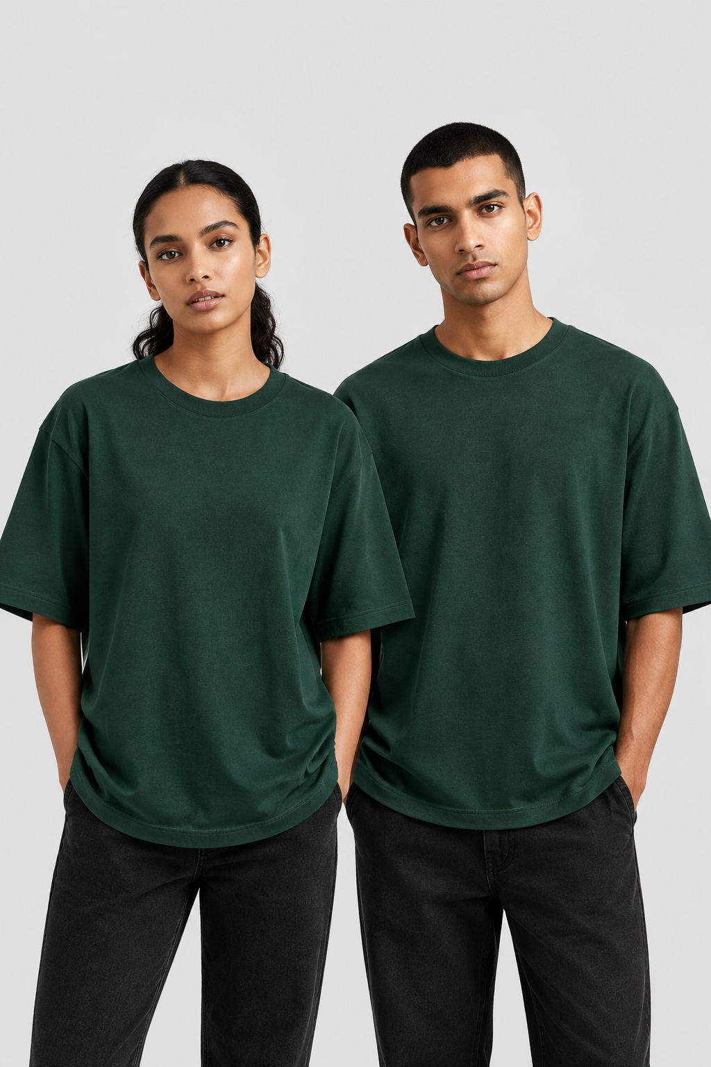 Unisex Oversize Klassisches T-Shirt – Uni