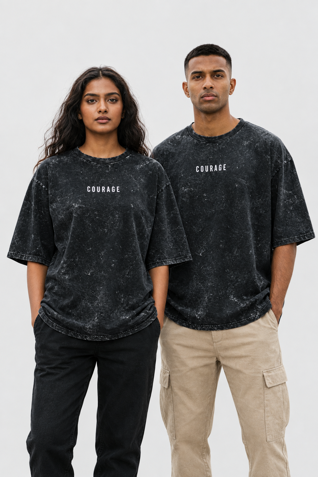 Unisex Oversized Acid-Washed T-Shirt – MUT