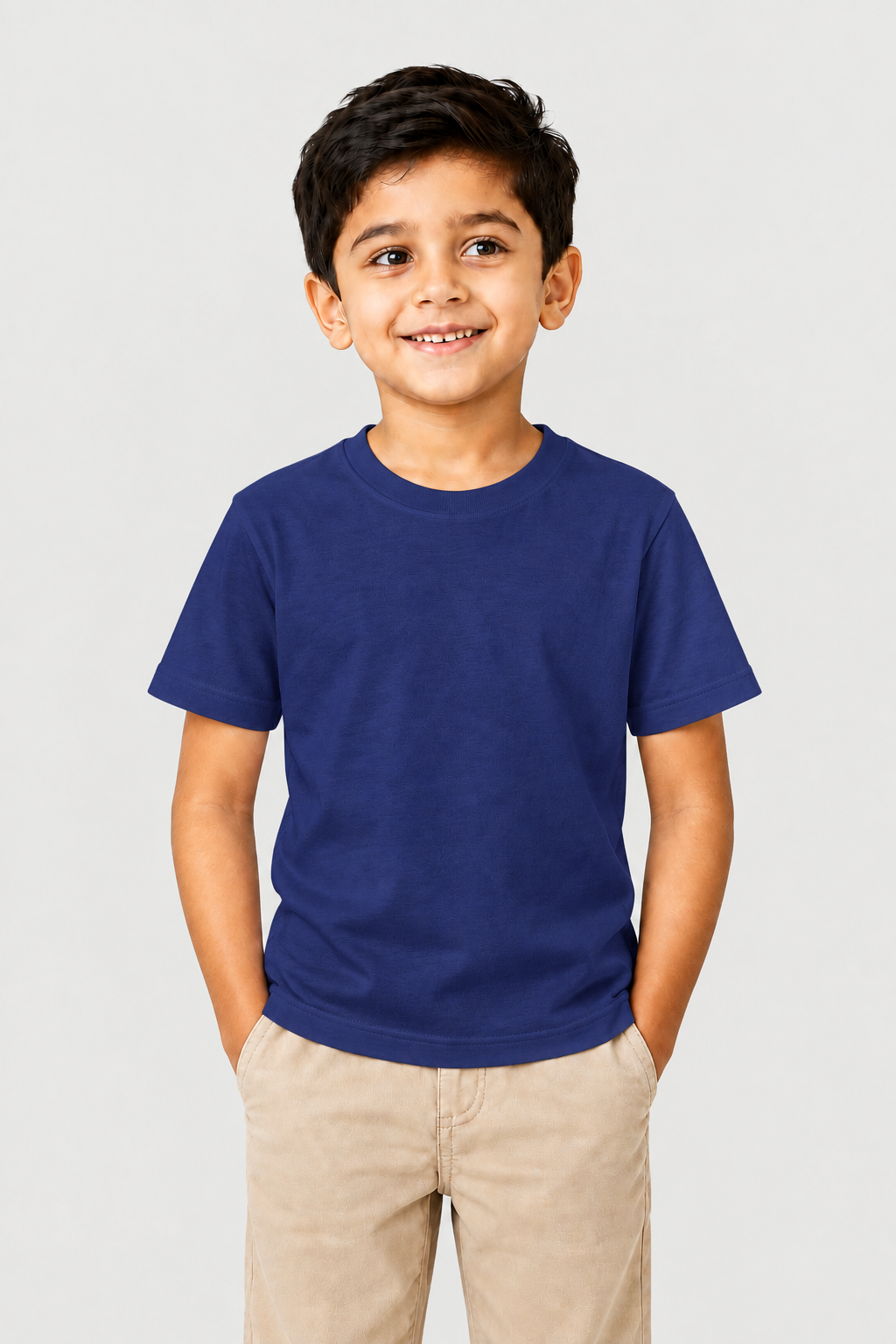 Boy's Crew Neck T-Shirt (7-11)Yrs - Personalized