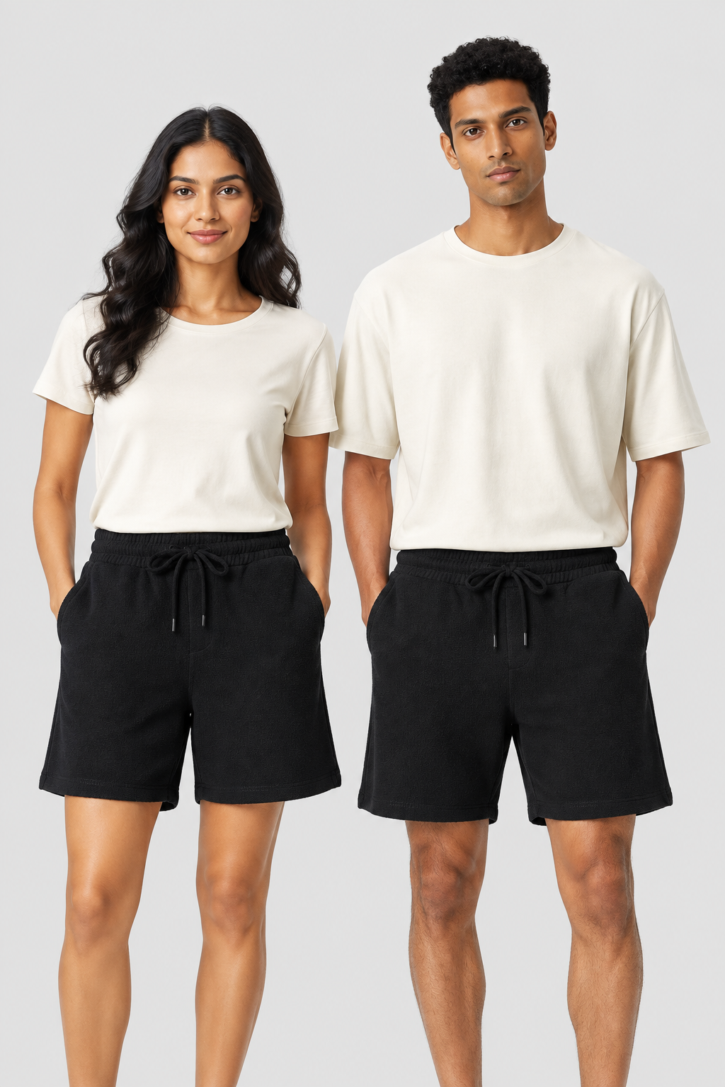 Herren-Frottee-Shorts
