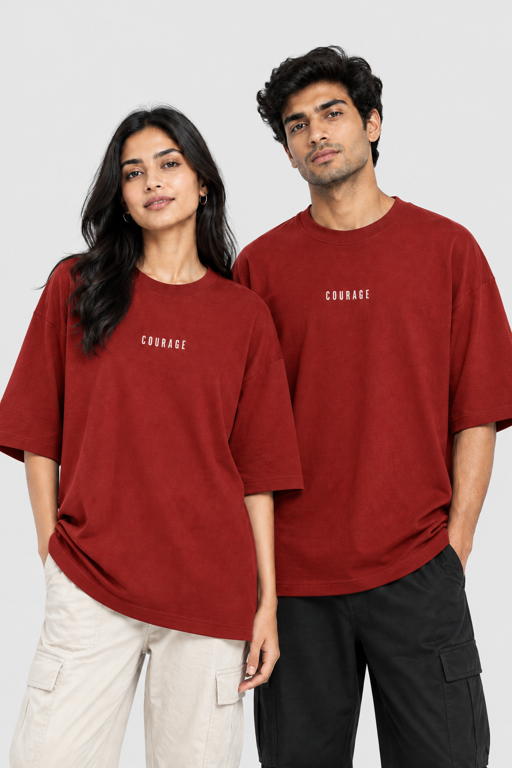 Unisex Oversized Classic T-Shirt – COURAGE