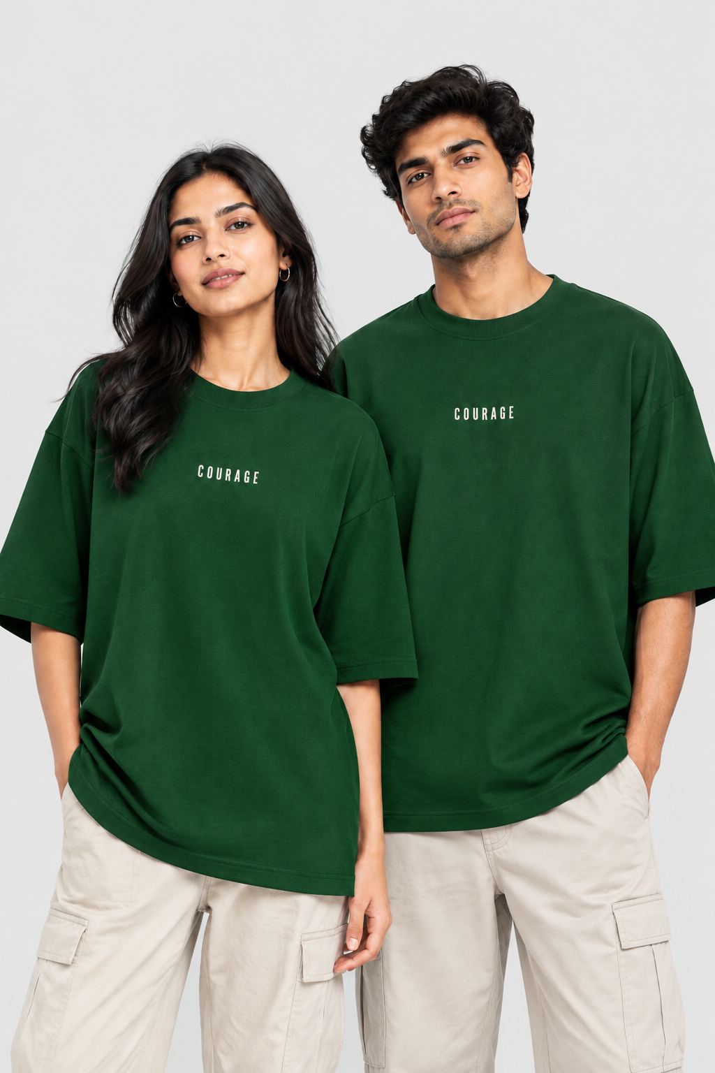 Unisex Oversized Classic T-Shirt – COURAGE