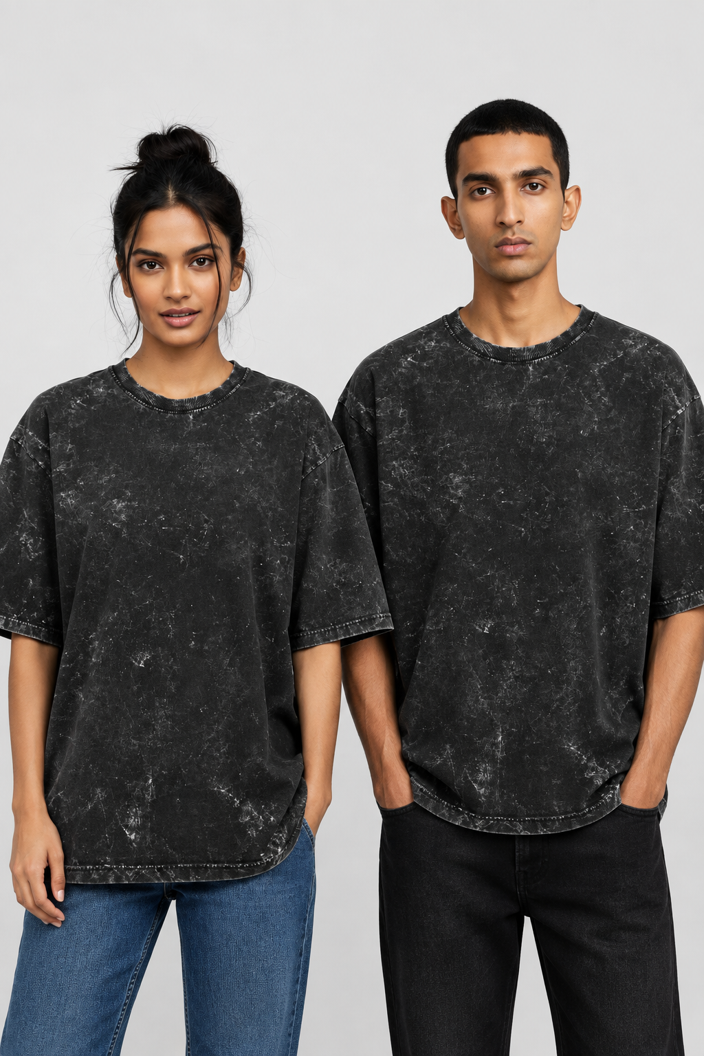 Oversized Acid Washed Unisex T-Shirt – Uni
