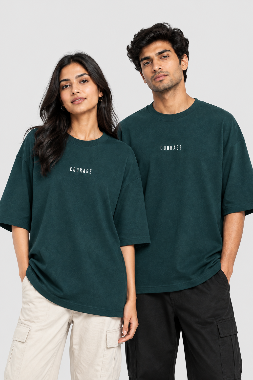 Unisex Oversized Classic T-Shirt – COURAGE