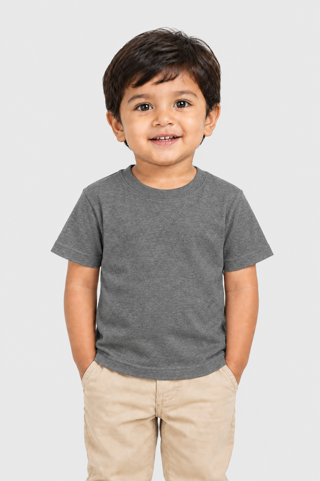 Boy's Crew Neck T-Shirt (0–47 Months) - Personalized