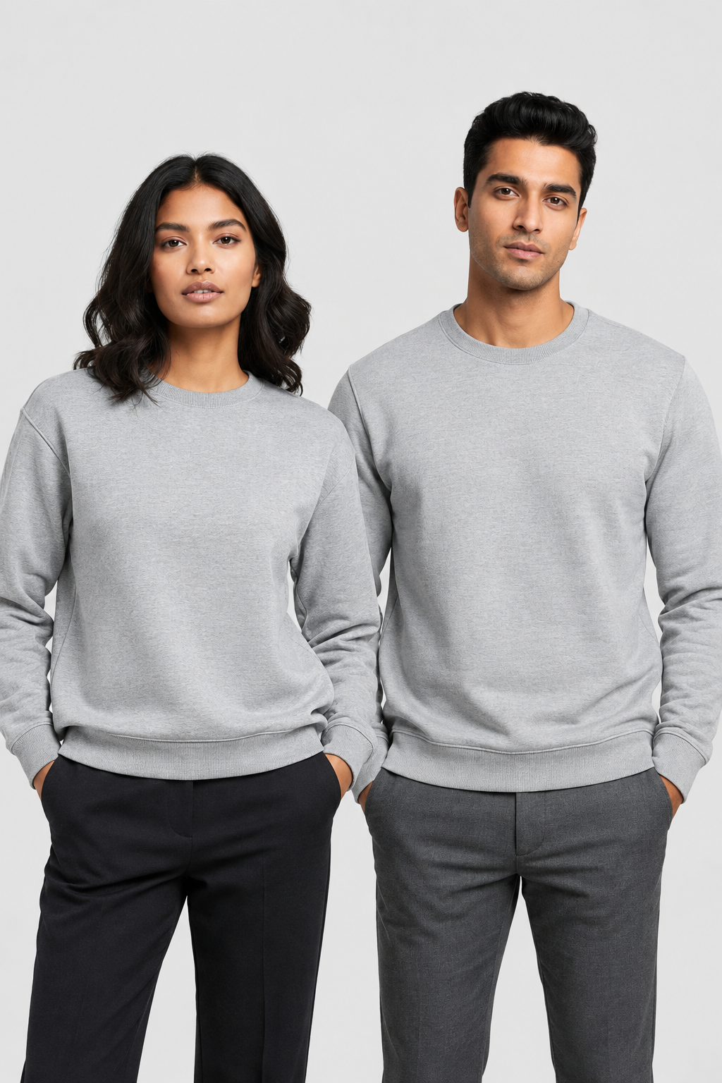 Plain Cotton Fleece Sweatshirt for Men & Women – 300 GSM