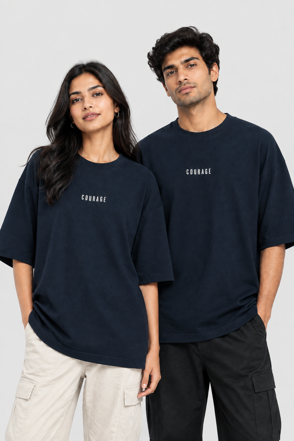Unisex Oversized Classic T-Shirt – COURAGE
