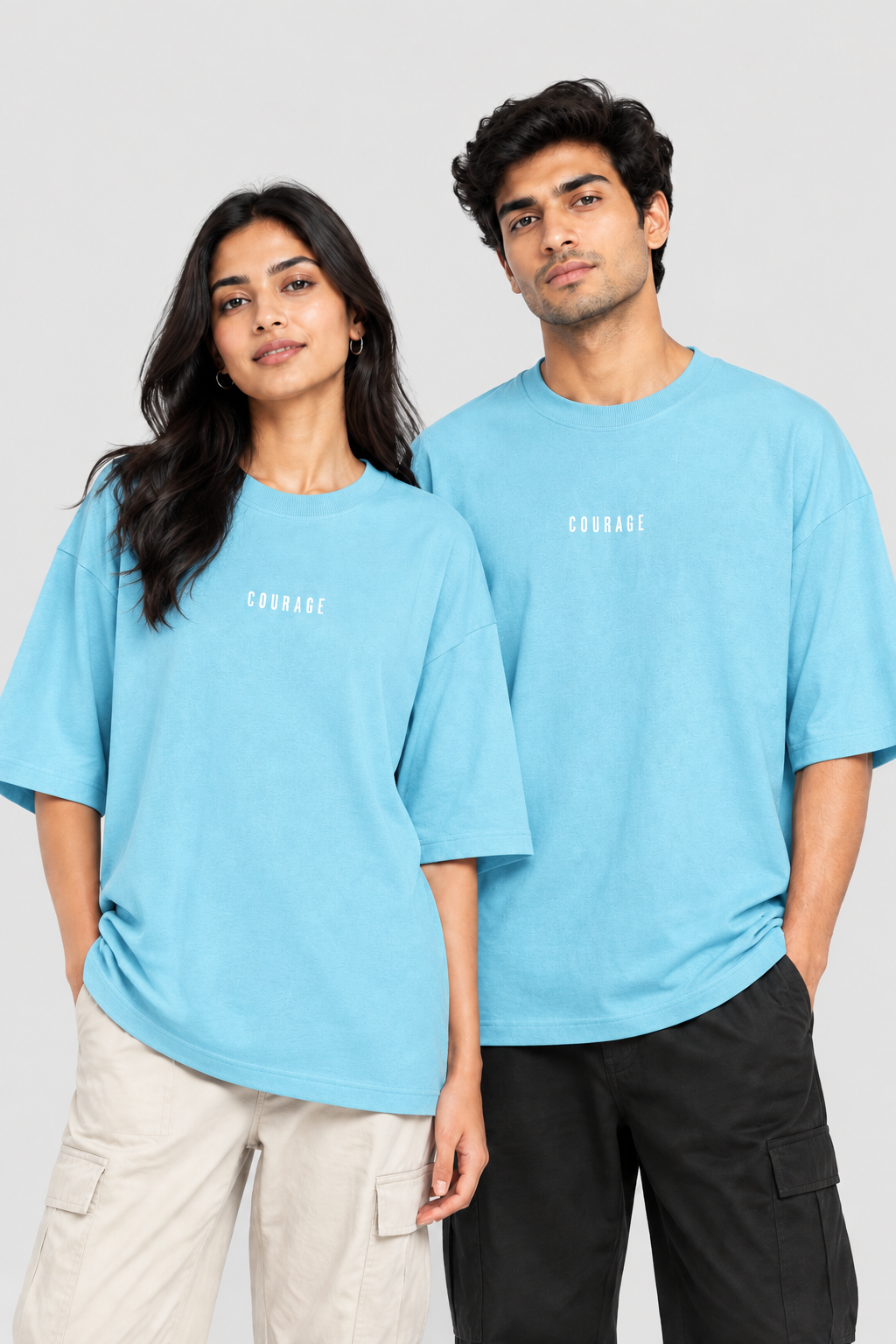 Unisex Oversized Classic T-Shirt – COURAGE