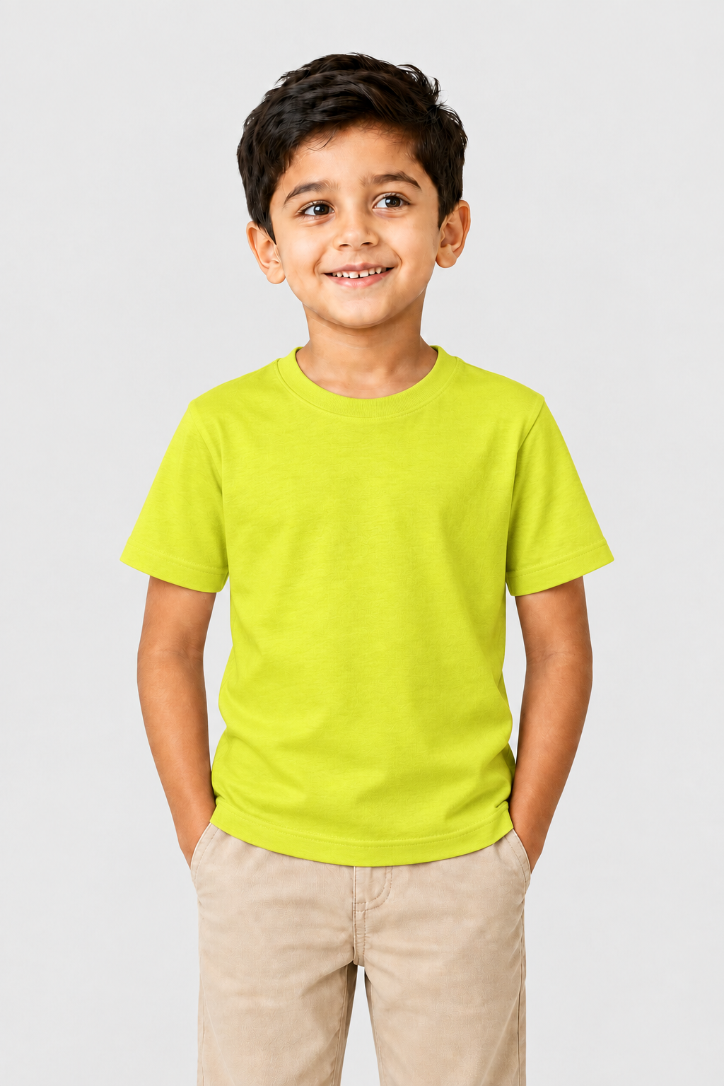 Boy's Crew Neck T-Shirt (7-11)Yrs - Personalized
