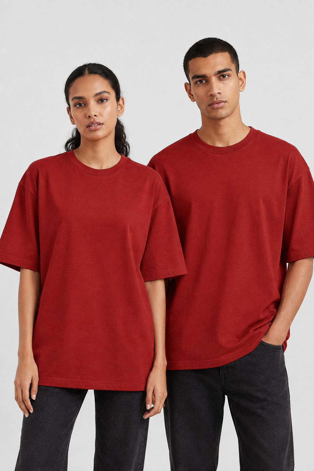 Unisex Oversize Klassisches T-Shirt – Uni