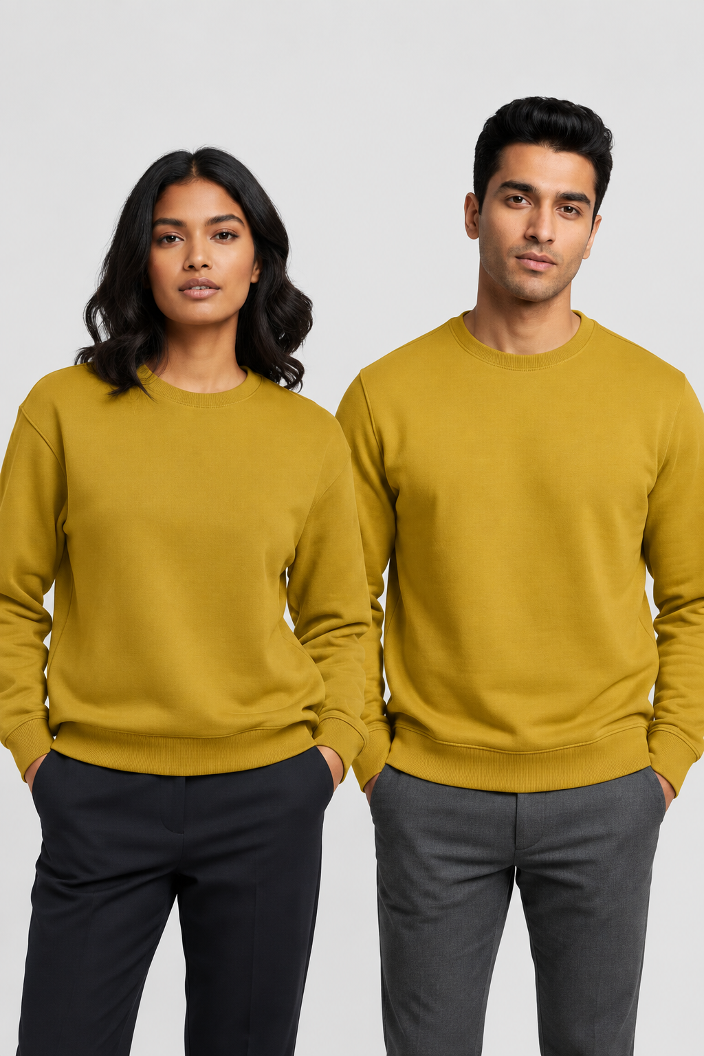 Plain Cotton Fleece Sweatshirt for Men & Women – 300 GSM