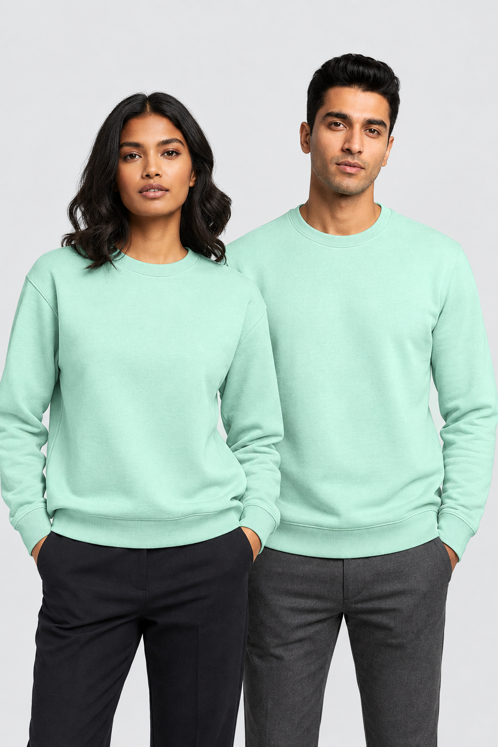 Plain Cotton Fleece Sweatshirt for Men & Women – 300 GSM