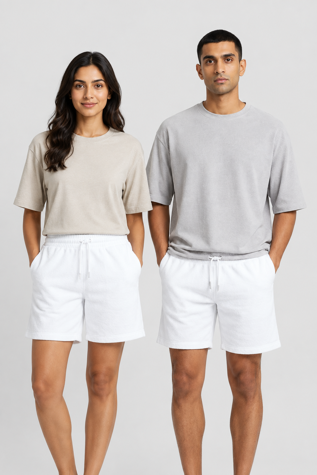 Herren-Frottee-Shorts