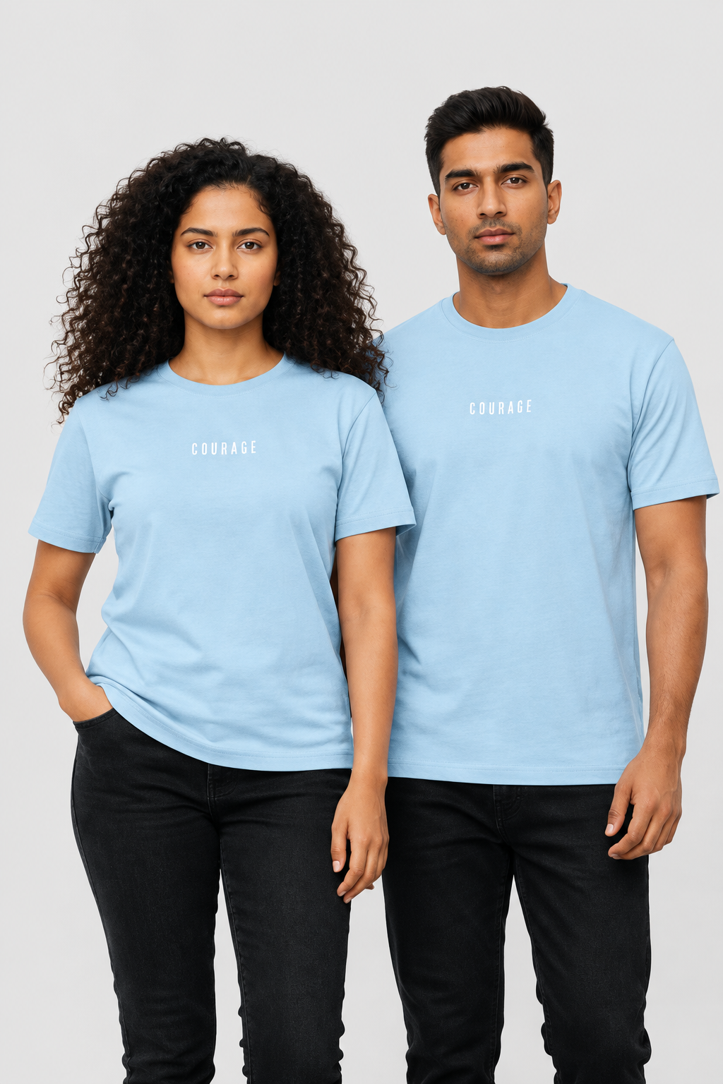 Unisex Stretch-T-Shirt – COURAGE