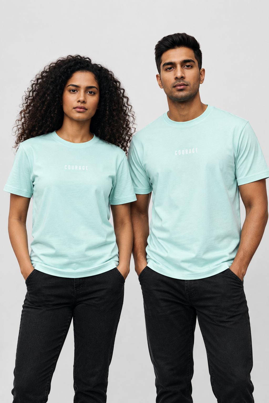 Unisex Stretch-T-Shirt – COURAGE