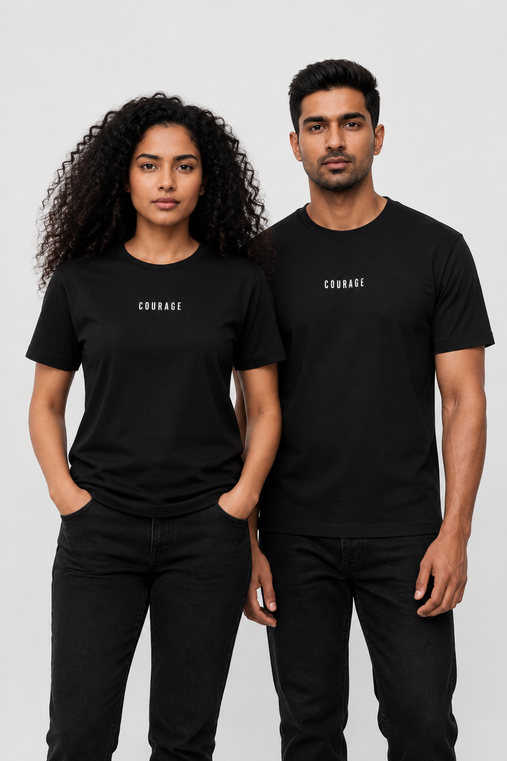Unisex Stretch-T-Shirt – COURAGE