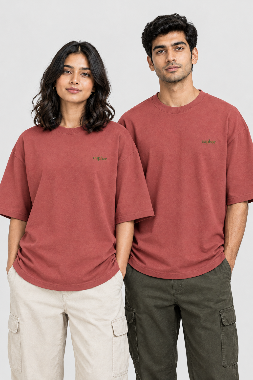 Unisex Oversized Classic T-Shirt - Stickerei: Signatur