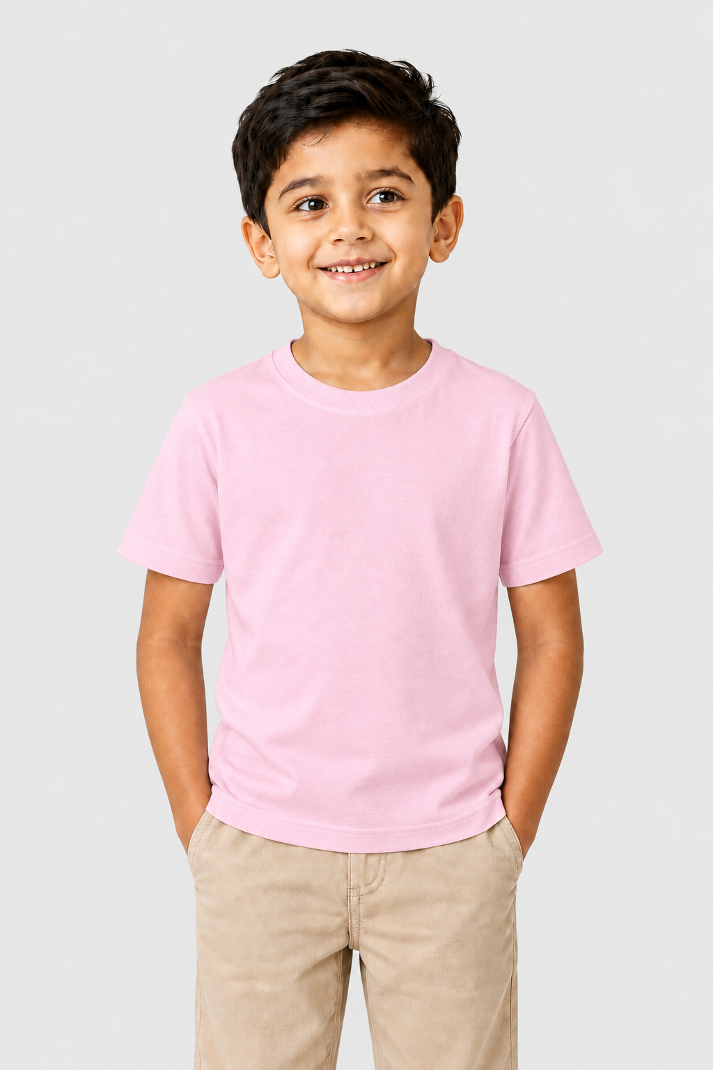 Boy's Crew Neck T-Shirt (7-11)Yrs - Personalized