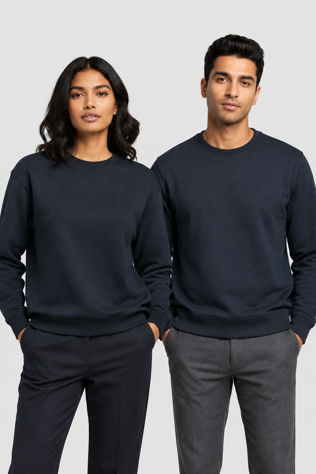 Plain Cotton Fleece Sweatshirt for Men & Women – 300 GSM