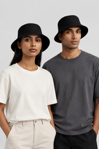 Cotton Bucket Hat for Men & Women – Lightweight & Foldable