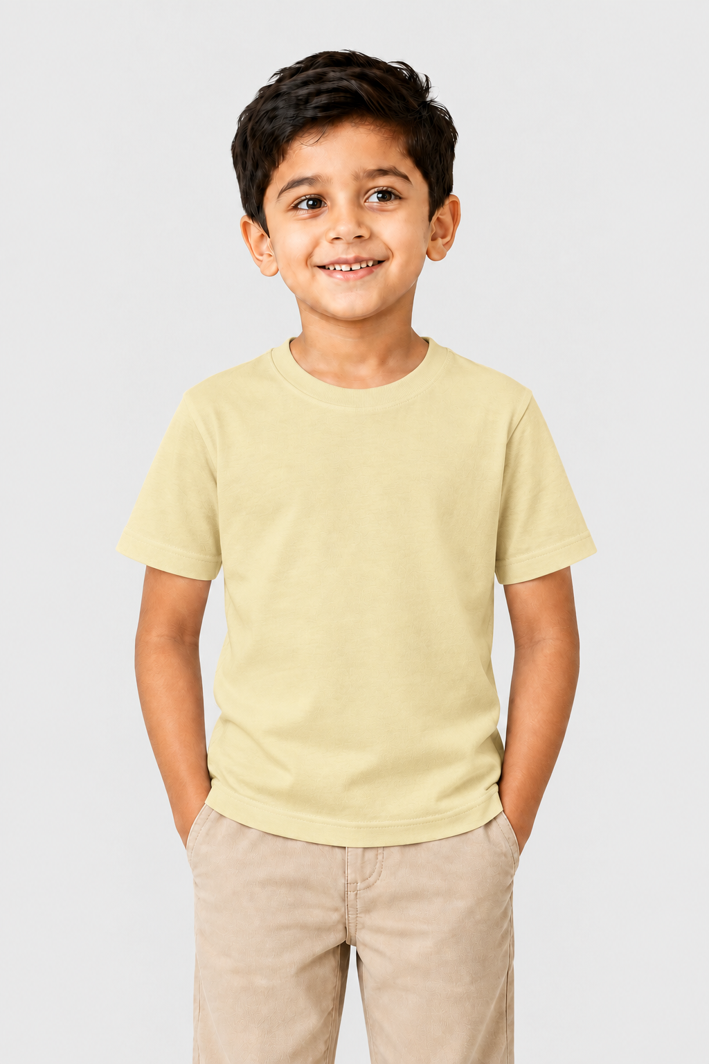 Boy's Crew Neck T-Shirt (7-11)Yrs - Personalized