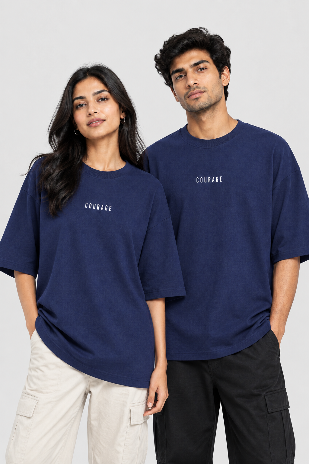 Unisex Oversized Classic T-Shirt – COURAGE