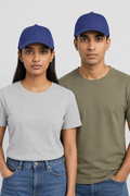 Adjustable Snapback Trucker Cap – Mesh Back & Curved Brim