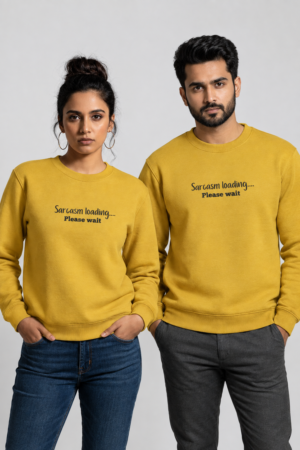 Unisex-Sweatshirt – Sarkasmus