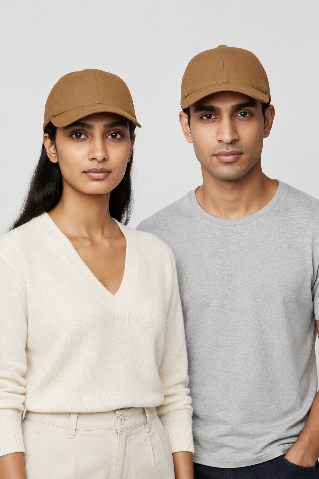 Adjustable Cotton Drill Baseball Cap – Classic Curved Brim