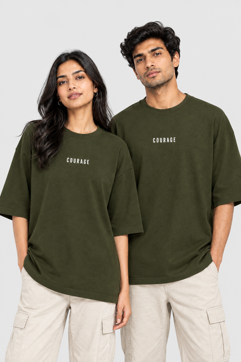 Unisex Oversized Classic T-Shirt – COURAGE