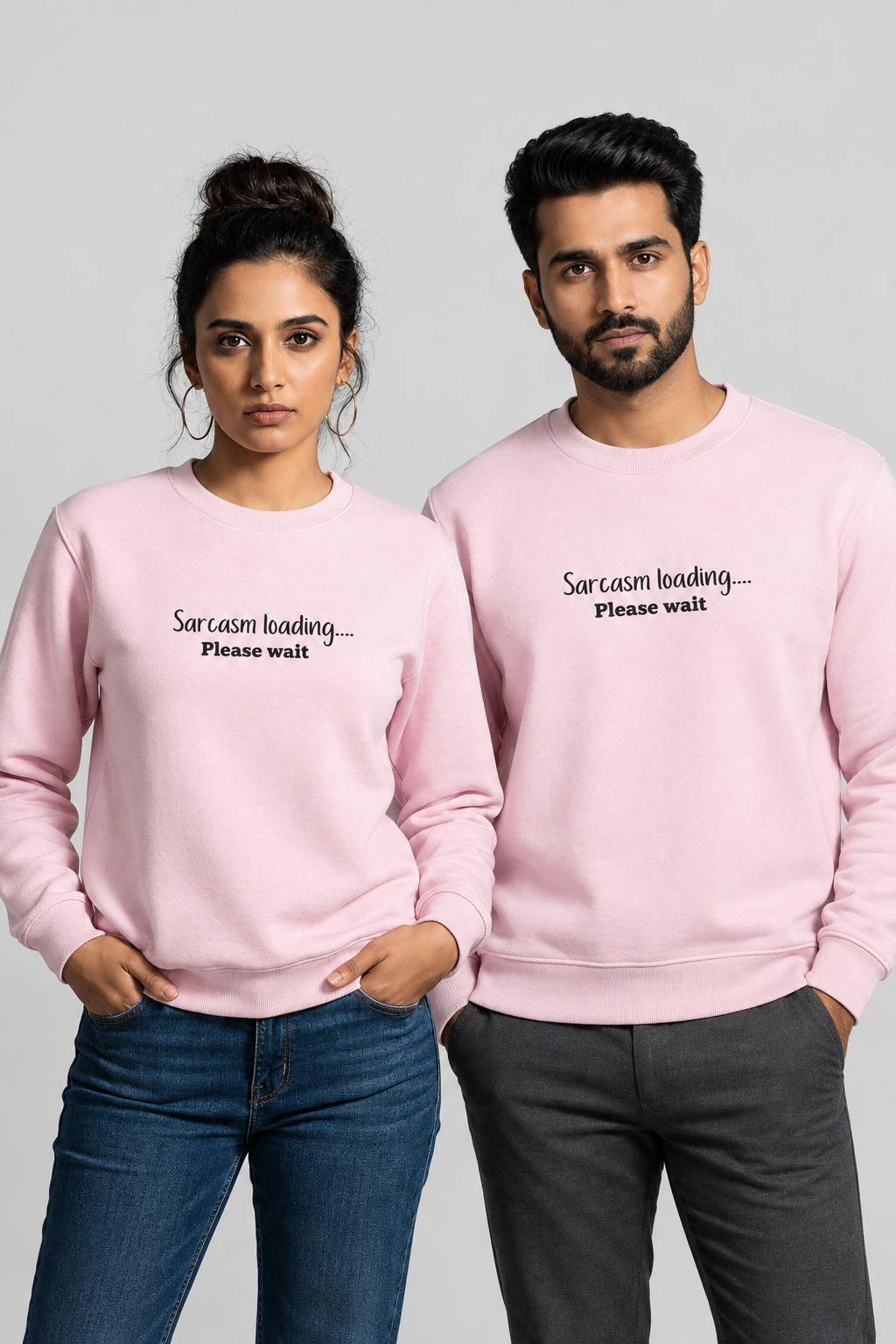 Unisex-Sweatshirt – Sarkasmus