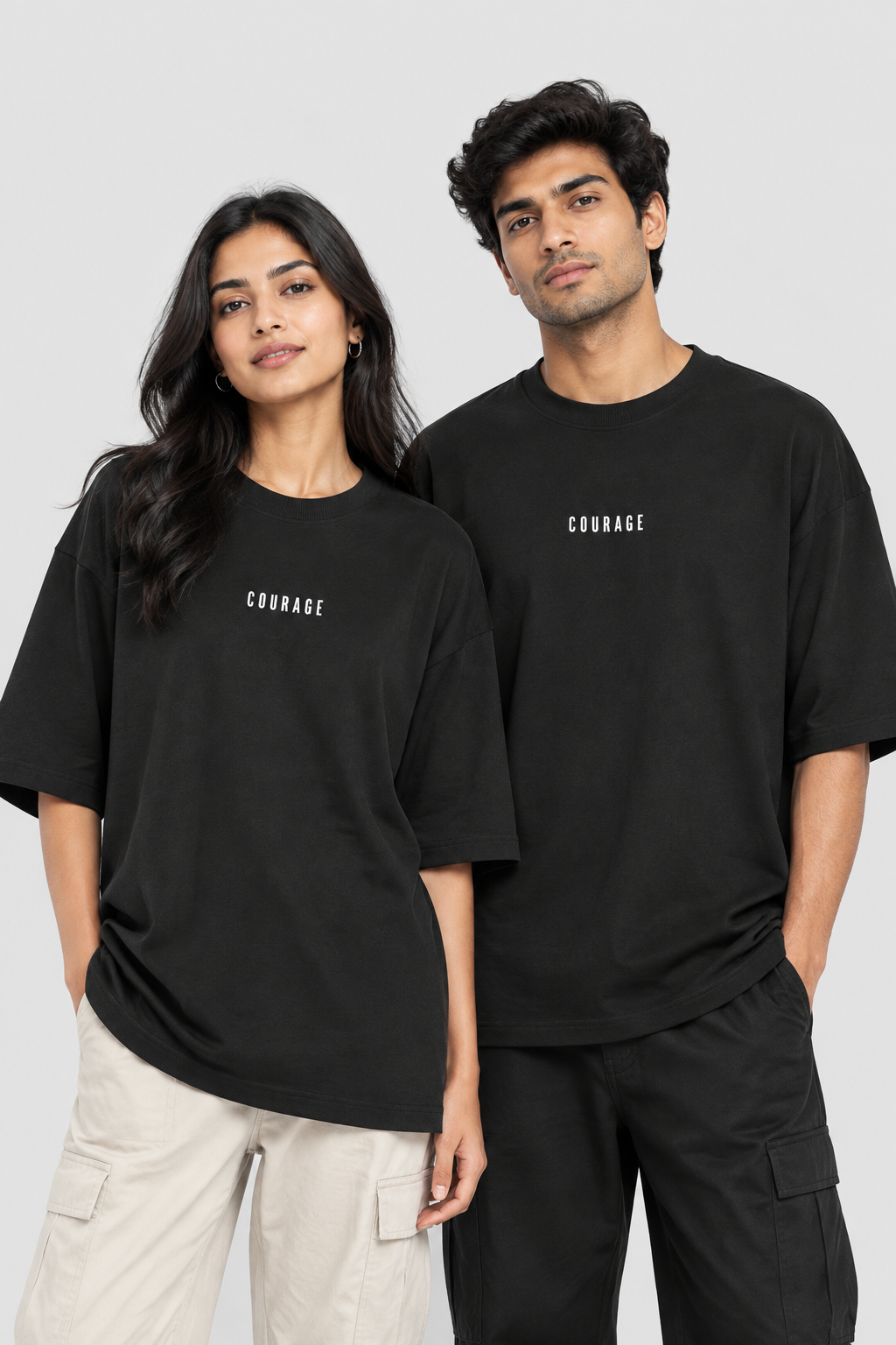 Unisex Oversized Classic T-Shirt – COURAGE