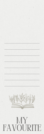 My Favourite - Bookmark
