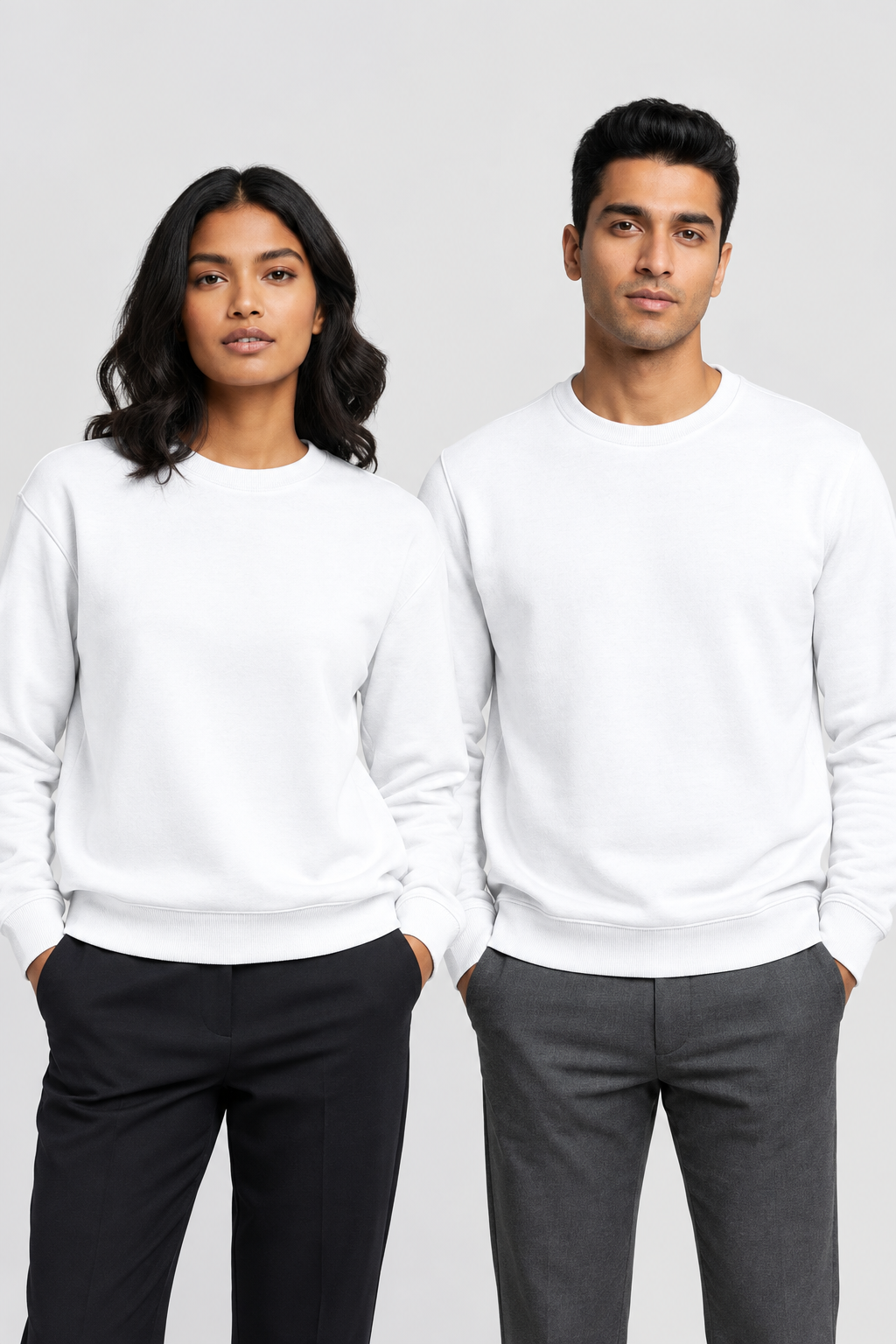 Plain Cotton Fleece Sweatshirt for Men & Women – 300 GSM